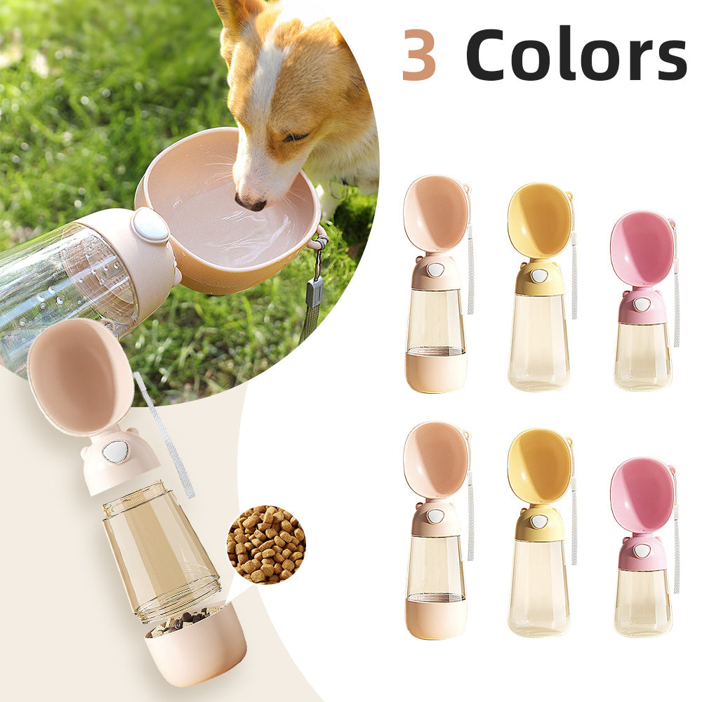Portable Pet Feeder (Food And Water Container)