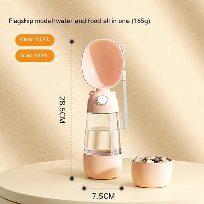 Portable Pet Feeder (Food And Water Container)