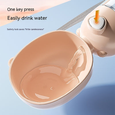 Portable Pet Feeder (Food And Water Container)